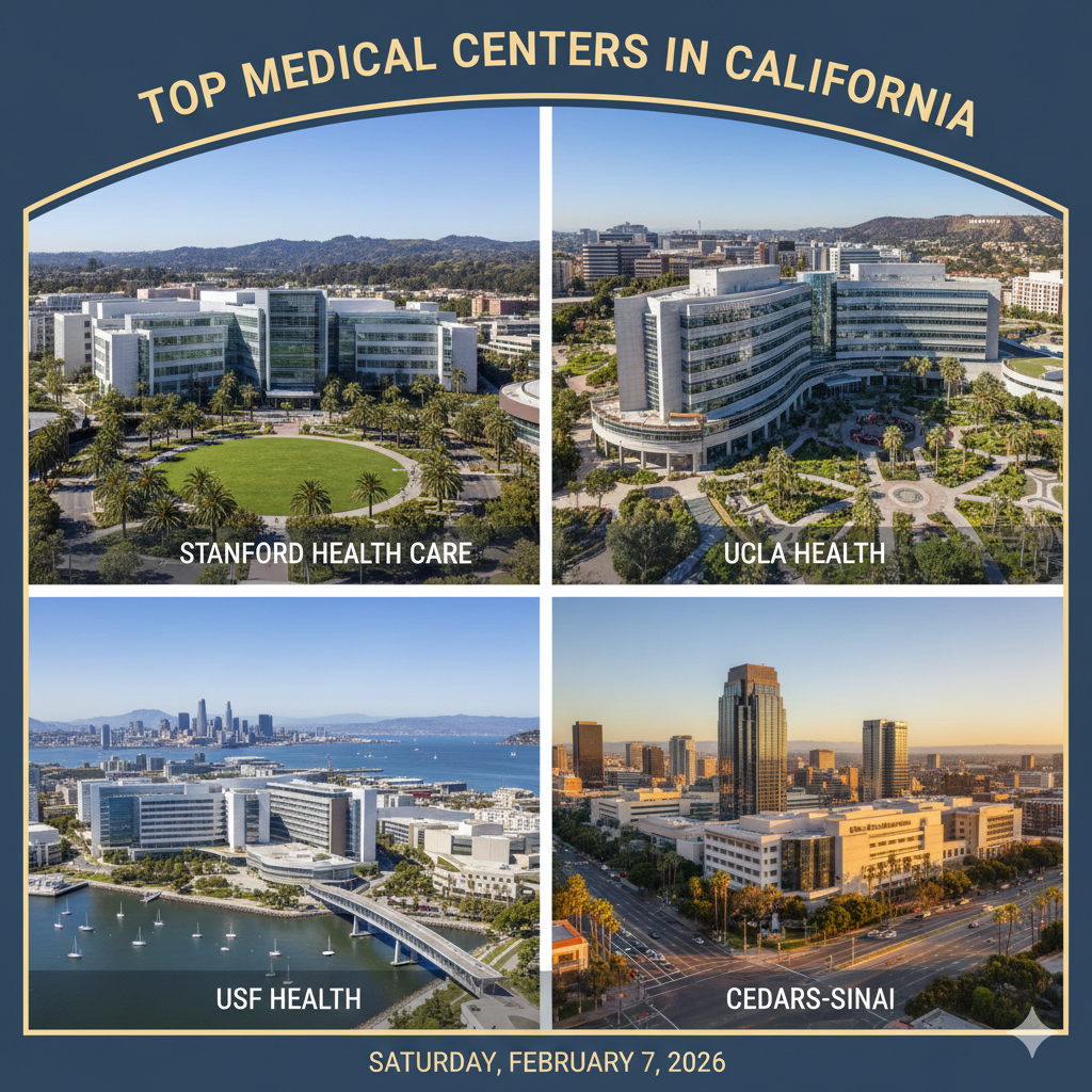 Top Medical Centers in California