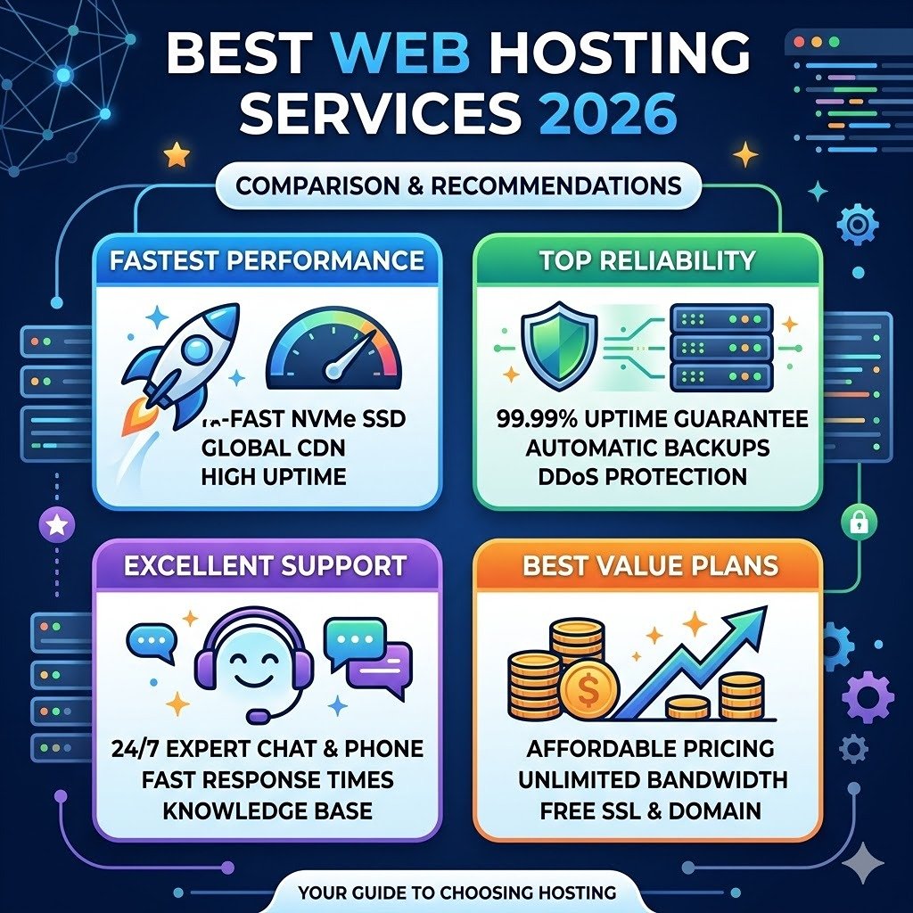 Best Web Hosting Services for 2026